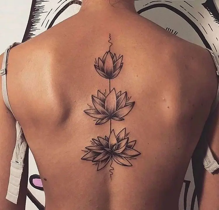 Elegant Spine Tattoo Ideas: